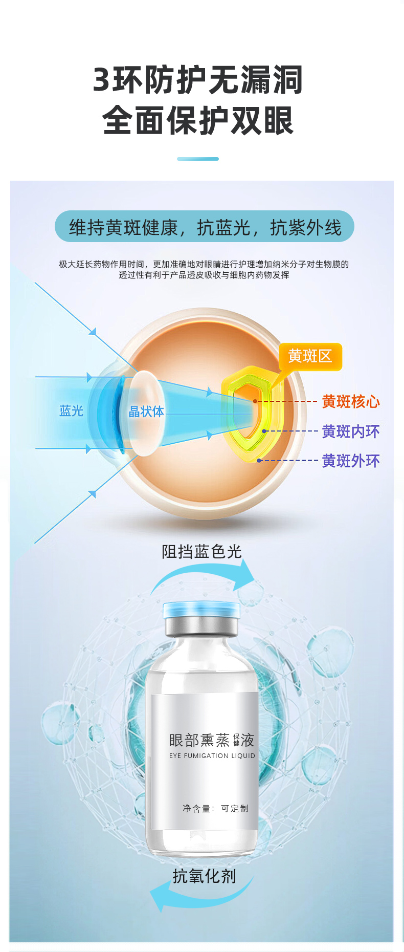 眼部熏蒸保健液
