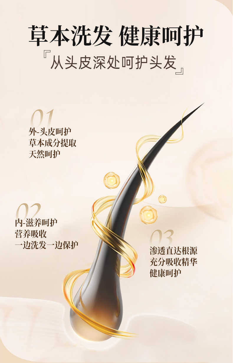何首乌灵芝草本头发保健液