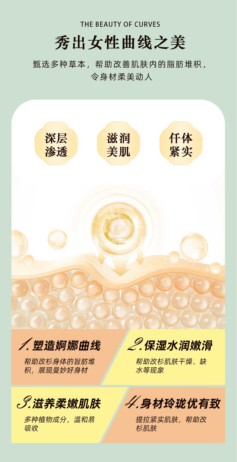纤腰消脂塑形保健凝胶